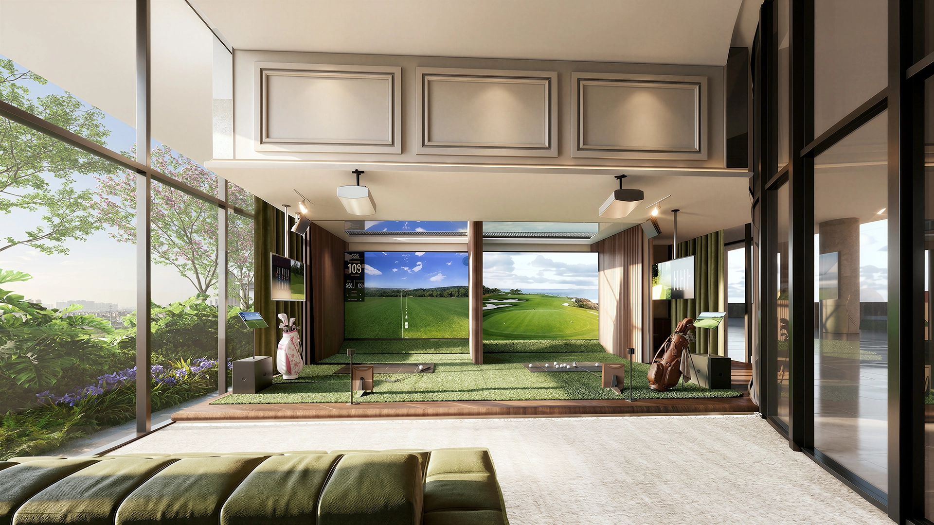 Phòng golf 3D
